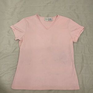 Light pink v neck
